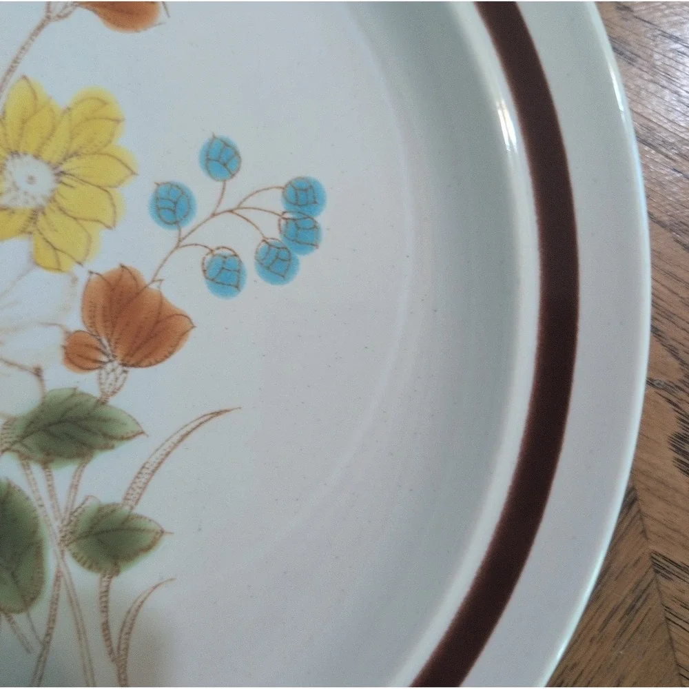 Vintage Four Seasons Collection Early Summer Stoneware Dinner One Plate 10.75